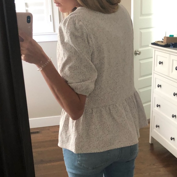 Banana Republic Peplum Top - Picture 2 of 6